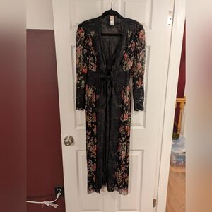 We Are Hah- Dust Her Robe in BB Noir- Size S